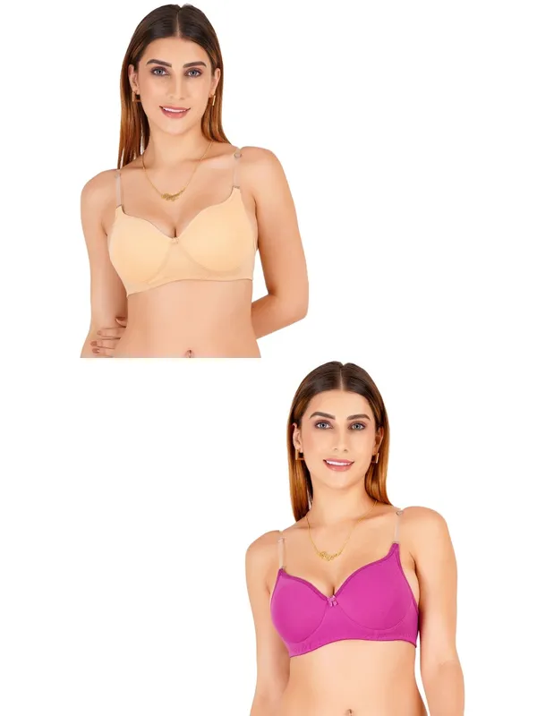 Tulzott_Cotton_Padded_Embellished_Everyday_Bra_For_Women_Pack_Of_2