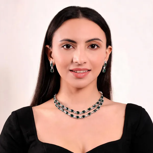 Green_Alloy_Jewellery_Set_For_Women