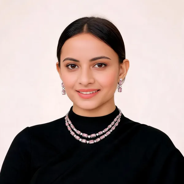 Pink_Alloy_Jewellery_Set_For_Women