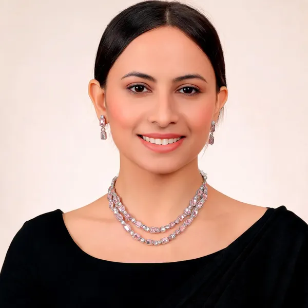 Pink_Alloy_Jewellery_Set_For_Women