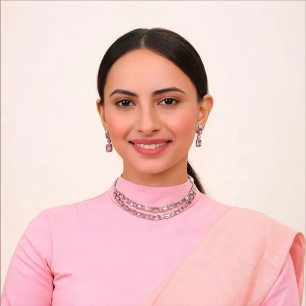 Pink_Alloy_Jewellery_Set_For_Women
