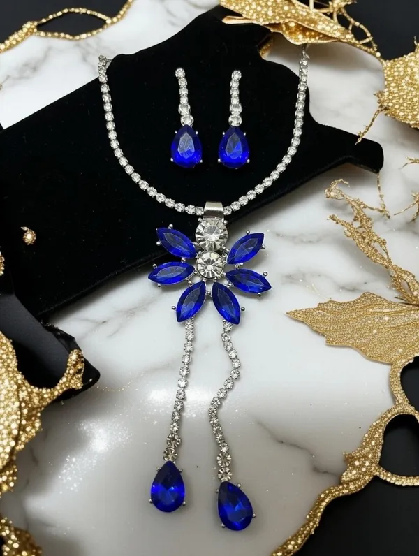 Royal_Blue_Crystal_Necklace_and_Earrings_Set_for_Women