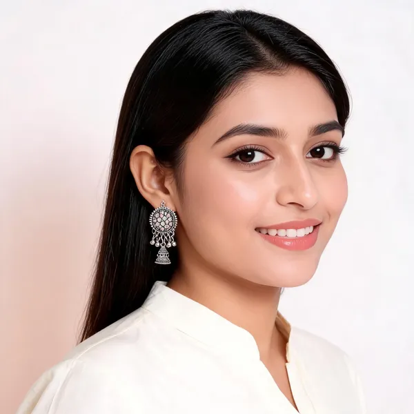Silver_Alloy_Earring_For_Women_(Pack_of_2)
