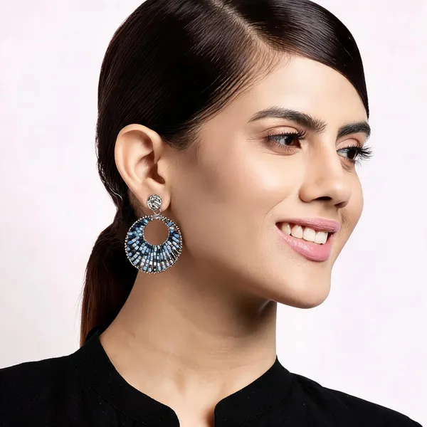 Multicolor_Alloy_Earring_For_Women