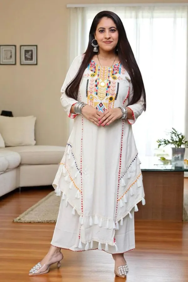 Noor_Multicolor_Embroidered_Designer_Kurta