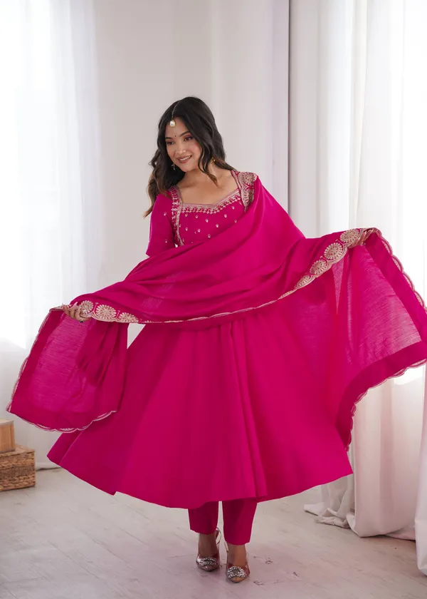 Rani_Pink_Embroidered_Anarkali_Suit_with_Dupatta
