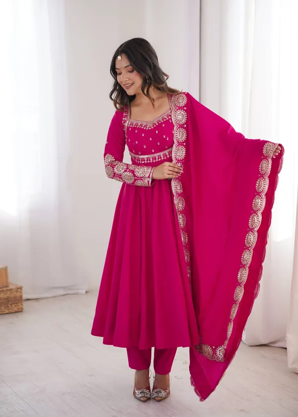 Rani_Pink_Embroidered_Anarkali_Suit_with_Dupatta