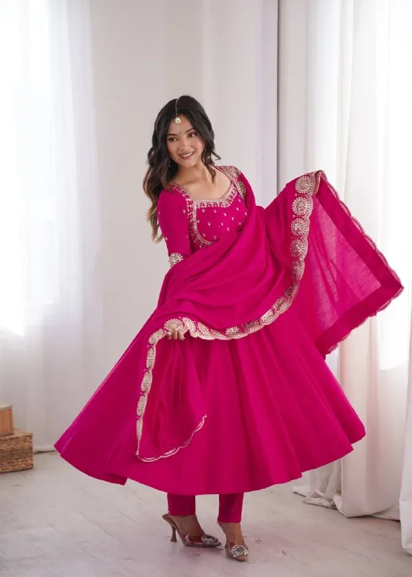 Rani_Pink_Embroidered_Anarkali_Suit_with_Dupatta