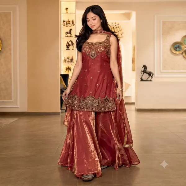 Red_Embroidered_Ethnic_Suit_Set_for_Women