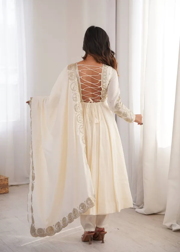 White_Embroidered_Anarkali_Suit_with_Dupatta