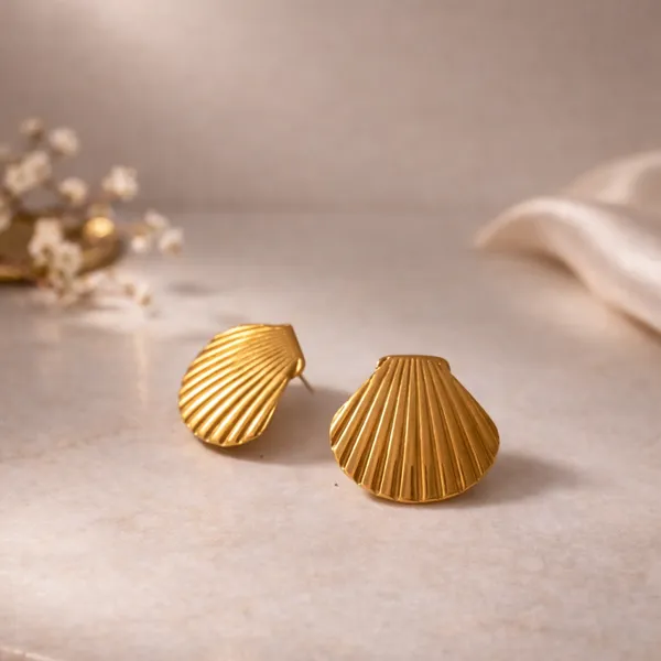 Golden_Sea_Shell_Studs_Default_Title