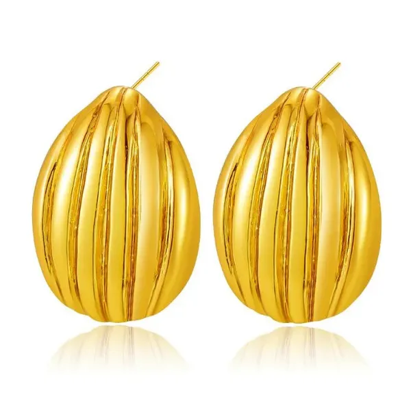 Vintage_Gold_Textured_Stud_Earrings_Pvd_Coated_Stainless_Steel_Default_Title