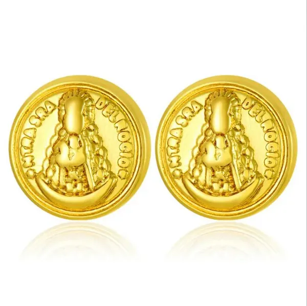 Sacred_Deity_Gold_Coin_Stud_Earrings_Default_Title