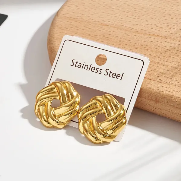 Woven_Knot_Gold_Stud_Earrings_Default_Title
