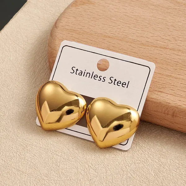 Premium_Heart_Gold_Stud_Earrings_Default_Title