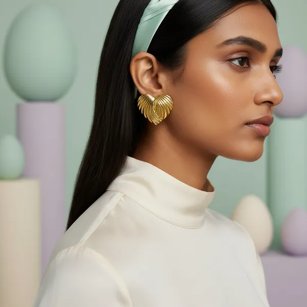 Wavecrest_Heart_Gold_Stud_Earrings_Default_Title