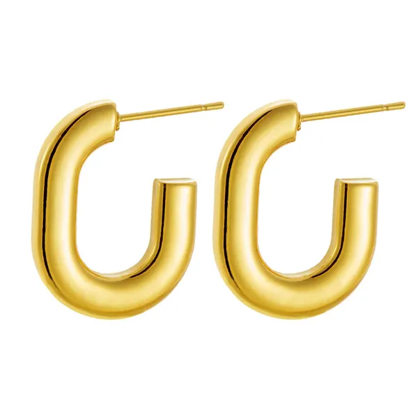 Bold_Curve_U_Shape_Gold_Stud_Earrings_Default_Title