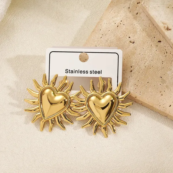 Solea_Sacred_Heart_Stud_Earrings_Default_Title