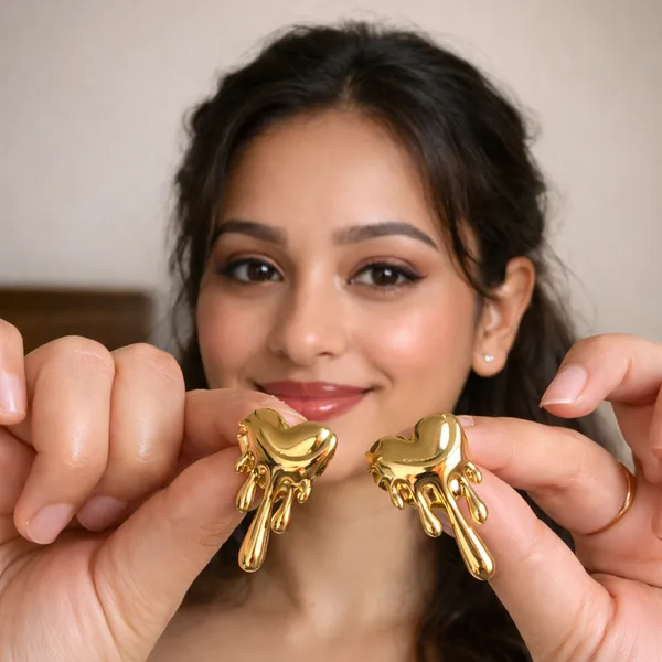 Molten_Heart_Drop_Stud_Earrings_Default_Title