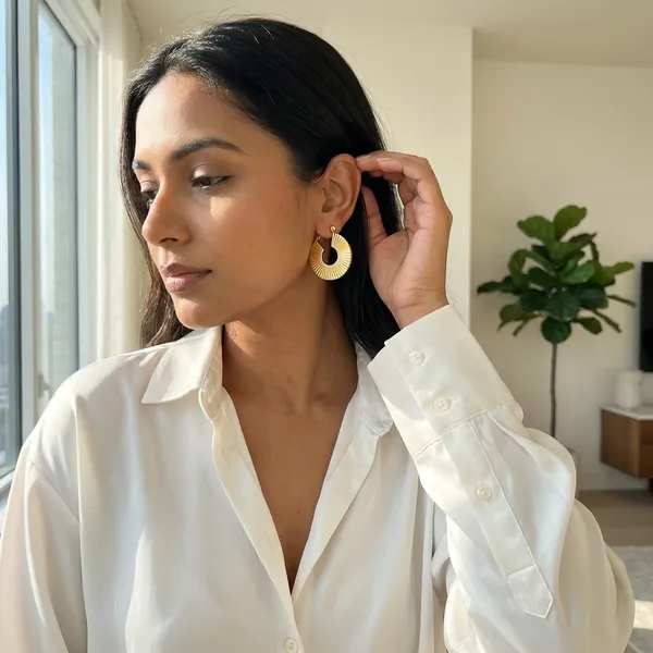 Radiantridge_Textured_Hoop_Earrings_Default_Title