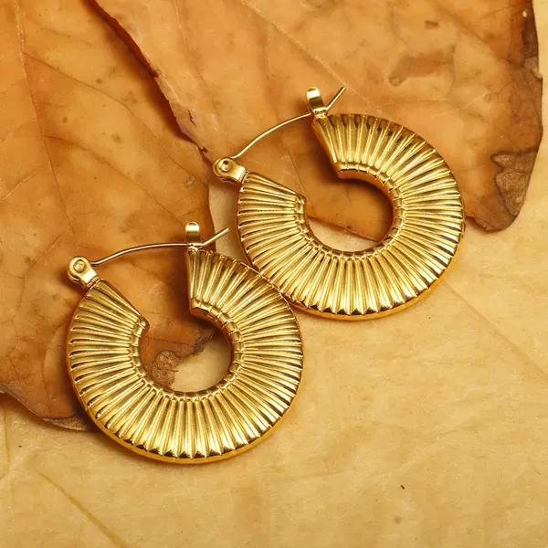 Radiantridge_Textured_Hoop_Earrings_Default_Title