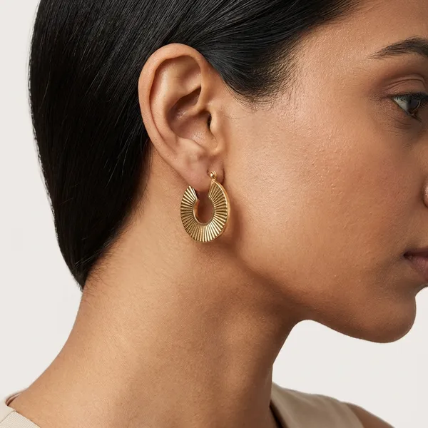 Radiantridge_Textured_Hoop_Earrings_Default_Title