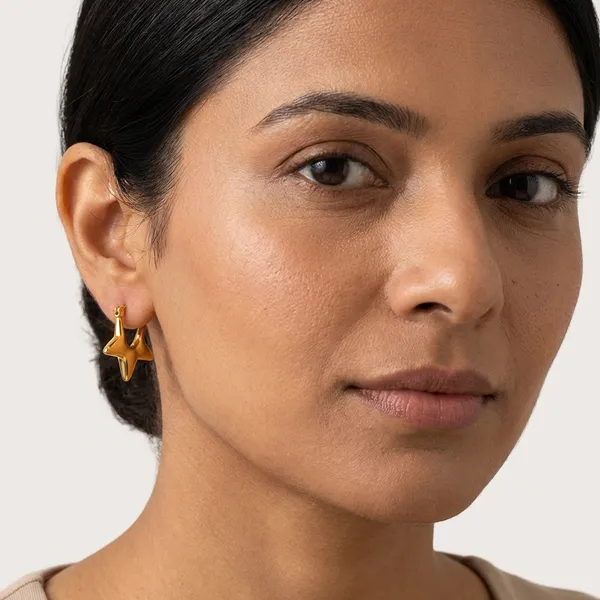 Starluxe_Sculpted_Hoop_Earrings_Default_Title