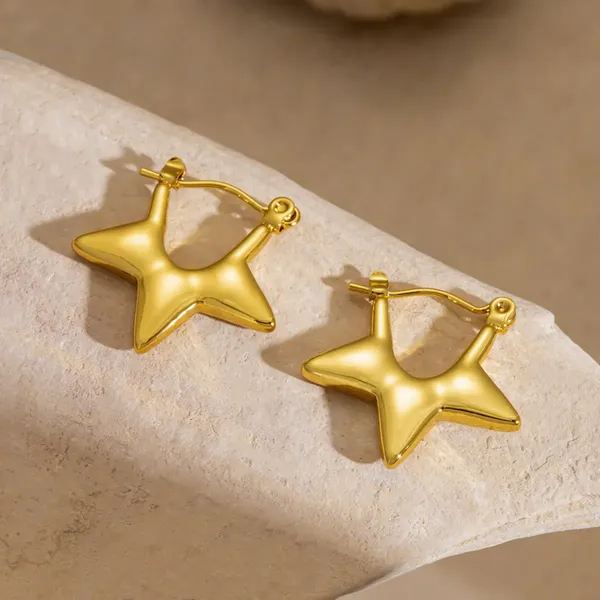 Starluxe_Sculpted_Hoop_Earrings_Default_Title