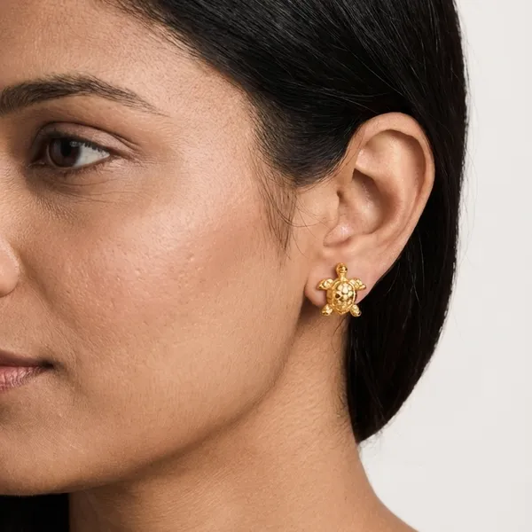 Goodluck_Tortoise_Stud_Earrings_Default_Title