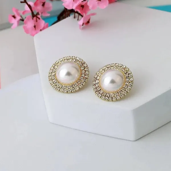 Spark_Korean_Pearl_Stud_Earrings_Default_Title