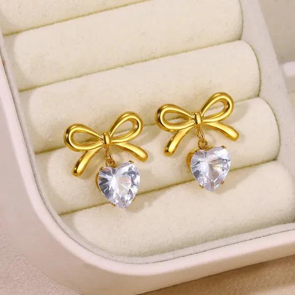 Celeste_Heart_Charm_Bow_Studs_Default_Title