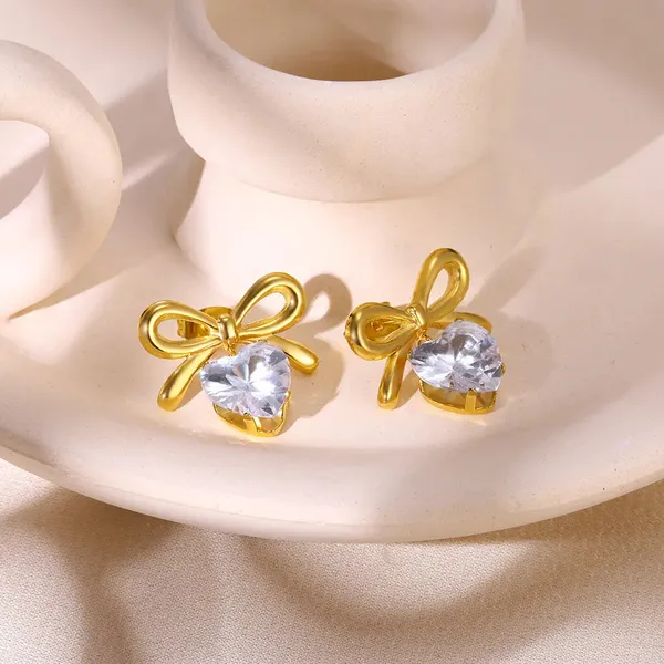 Celeste_Heart_Charm_Bow_Studs_Default_Title