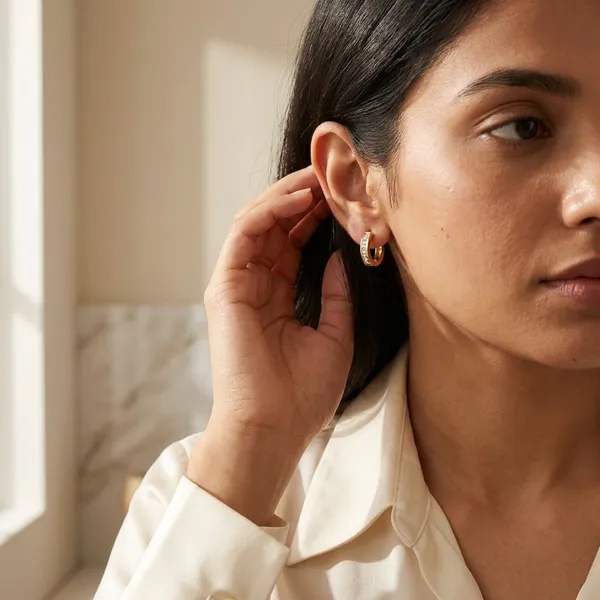 Chunky_Huggie_Hoop_Earrings_Default_Title