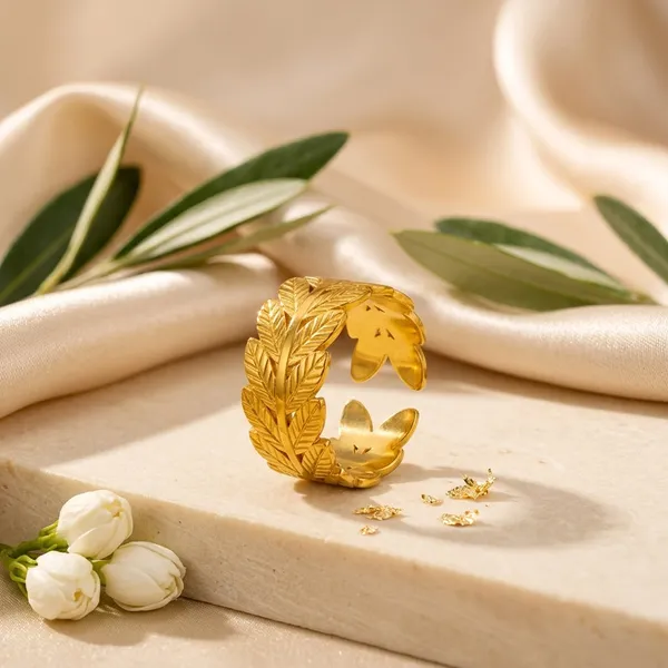 Laurele_Gold_Ring_Default_Title