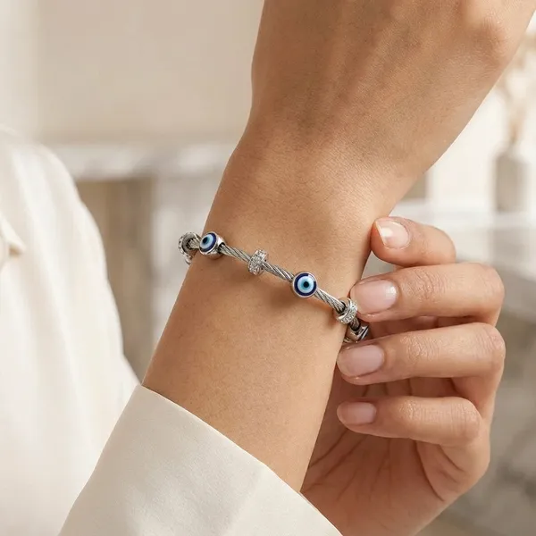 Silver_Evil_Eye_Bracelet_Default_Title