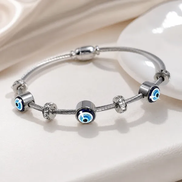 Silver_Evil_Eye_Bracelet_Default_Title