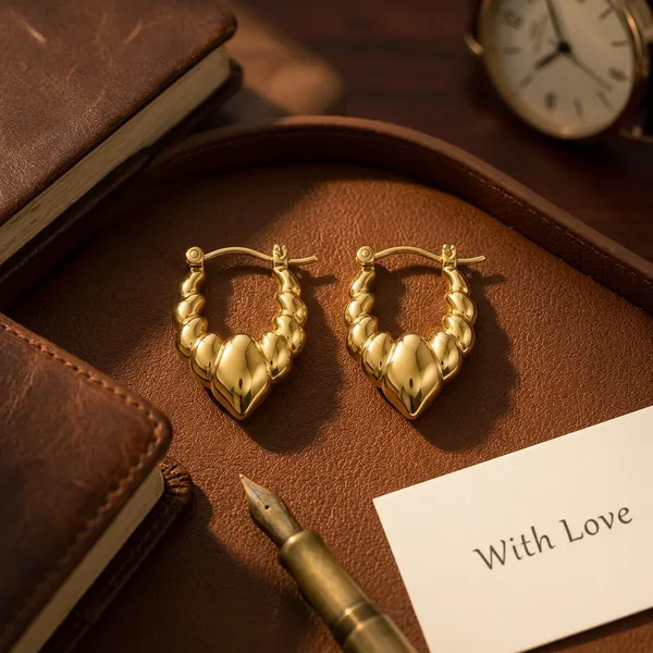 Seravelle_Gold_Heart_Hoops_Default_Title