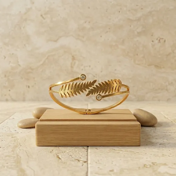 Aureon_Leaf_Lock_Bracelet_Default_Title