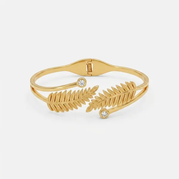 Aureon_Leaf_Lock_Bracelet_Default_Title