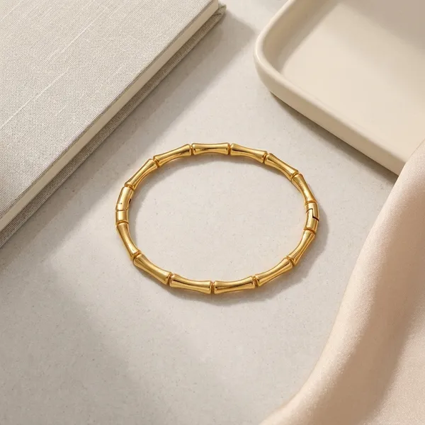 Luxe_Bamboo_Lock_Bracelet_Default_Title