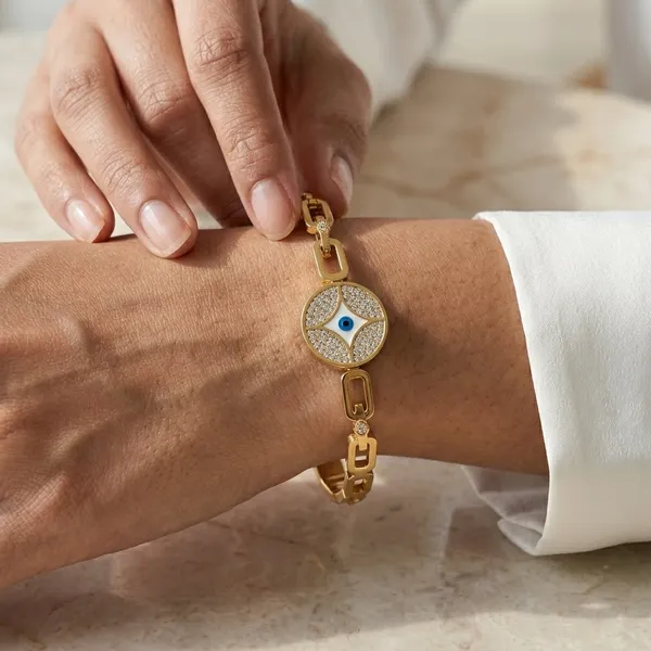 Elysian_Evil_Eye_Gold_Bracelet_Default_Title