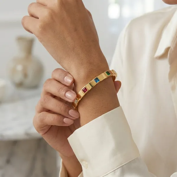 Rainbow_Gem_Gold_Bracelet_Default_Title