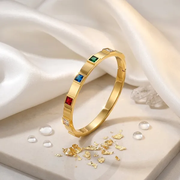 Rainbow_Gem_Gold_Bracelet_Default_Title