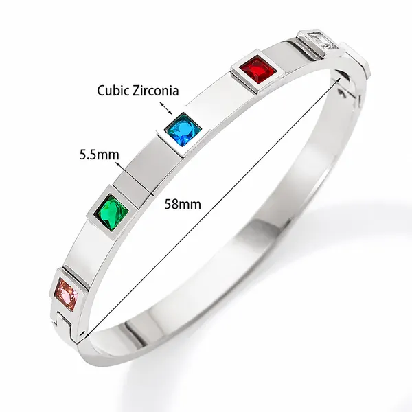 Rainbow_Gem_Silver_Bracelet_Default_Title