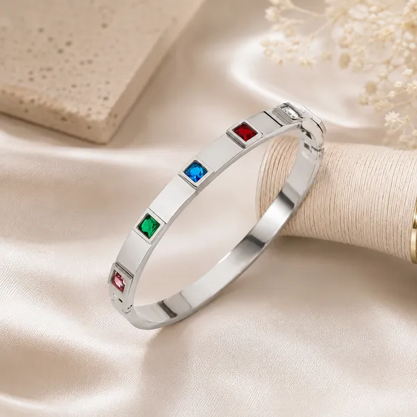 Rainbow_Gem_Silver_Bracelet_Default_Title