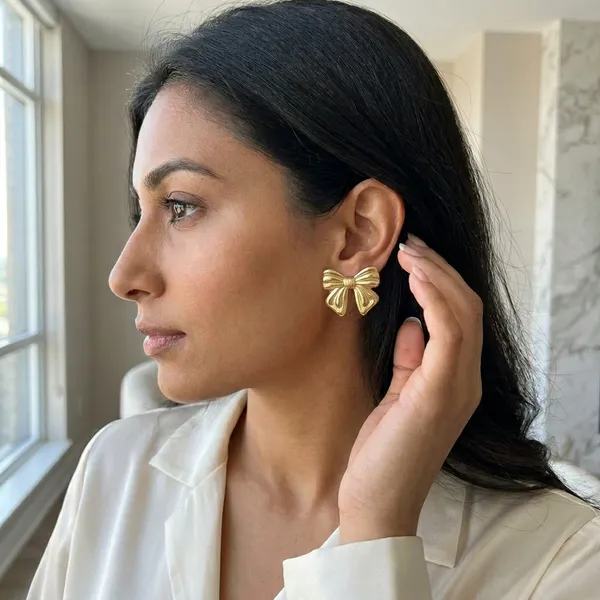 Golden_Bow_Elise_Studs_Default_Title