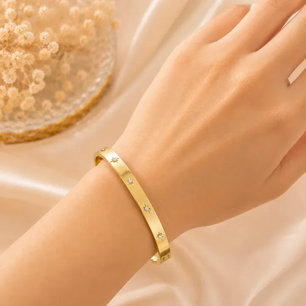 Floral_Crystal_Gold_Bangle_Default_Title