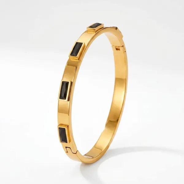 Black_Enamel_Gold_Bracelet_Default_Title