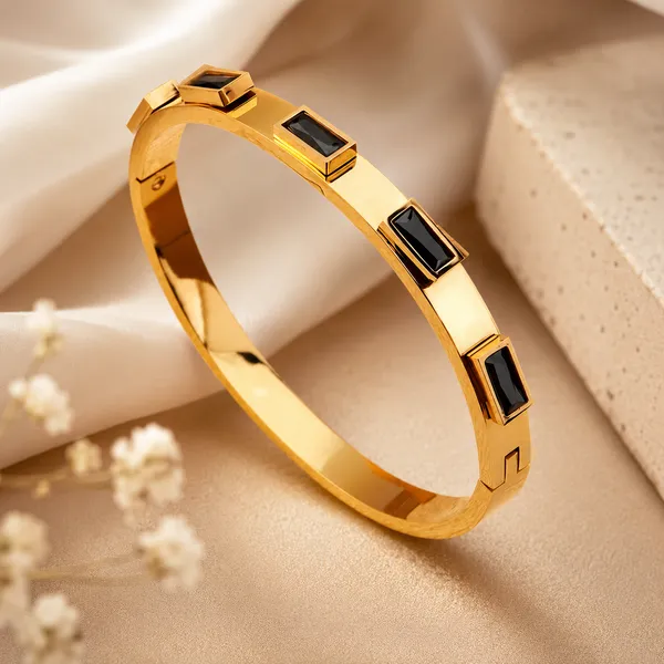 Black_Enamel_Gold_Bracelet_Default_Title