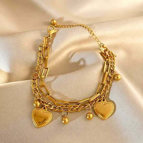 Double_Heart_Charm_Bracelet_Default_Title